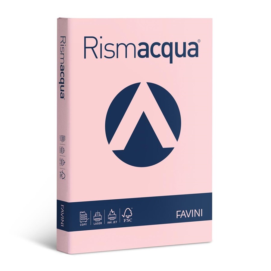 RISMACQUA A4 gr140 Rosa f200