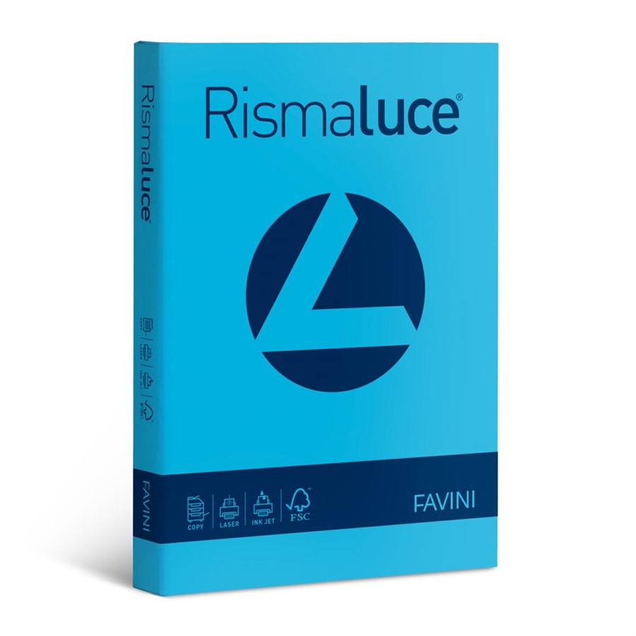 RISMALUCE A4 GR140 AZZURRO F200