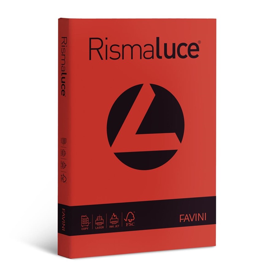RISMALUCE A4 GR140 SCARLATTO F200
