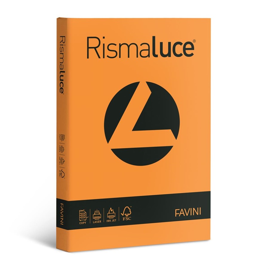 RISMALUCE A4 gr200 Arancio f125