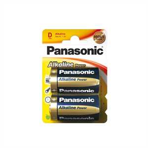 PILA Torcia pz2 PANASONIC LR20 Alkalina