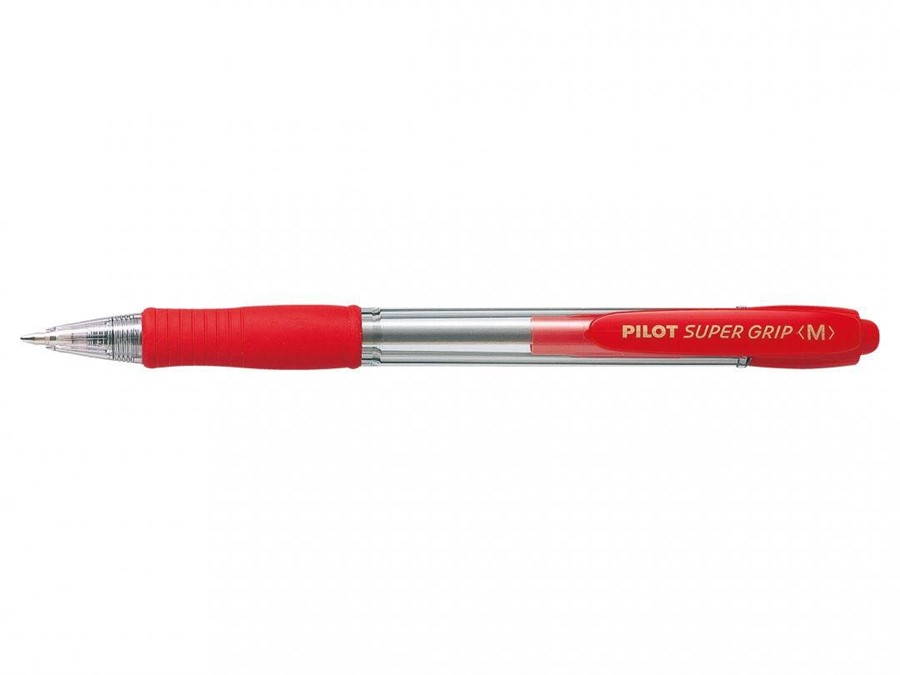 Sfera SUPERGRIP Media Rosso