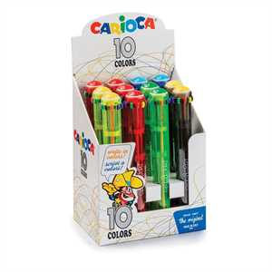 CARIOCA Sfera MAXI Fluo'10 COLORI(42761)