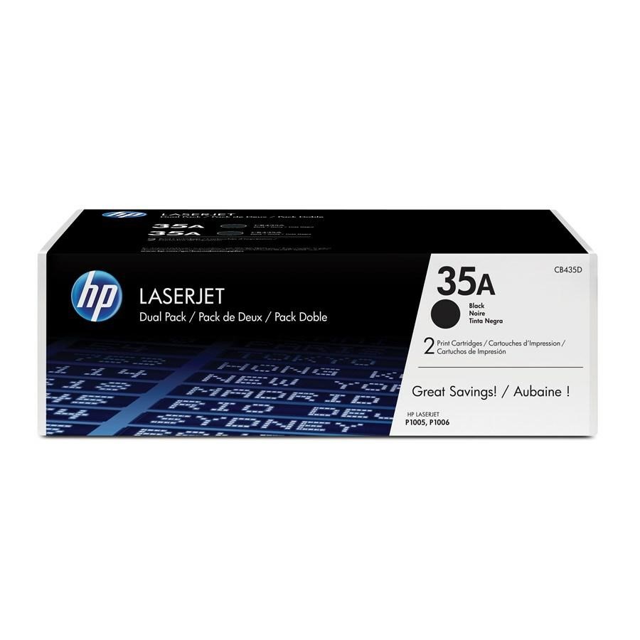 HP Toner Nero KIT Pz.2 *CB435AD* P1005/1006 pg2000x2