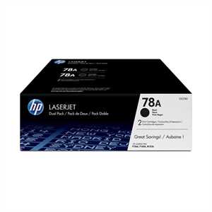 HP Toner Nero KIT Pz.2 *CE278AD* P15566/1606 pg2100x2 N.78A