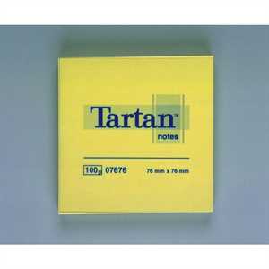 FOGLIETTI RIPOSIZIONABILI TARTAN GIALLO 76X76