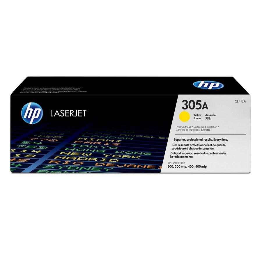 HP CLJ Toner Giallo *CE412A* 300/400MFP pg2600 -305A-
