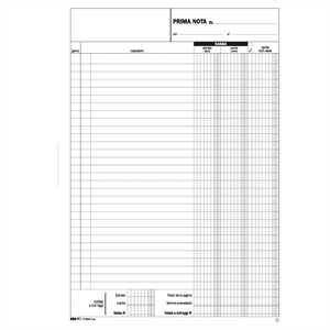 Blocco PRIMANOTA cm21x31 2CopieAUTOCOPIANTE