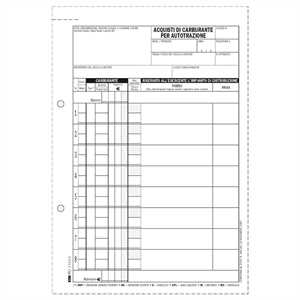 Scheda CARBURANTE pz13
