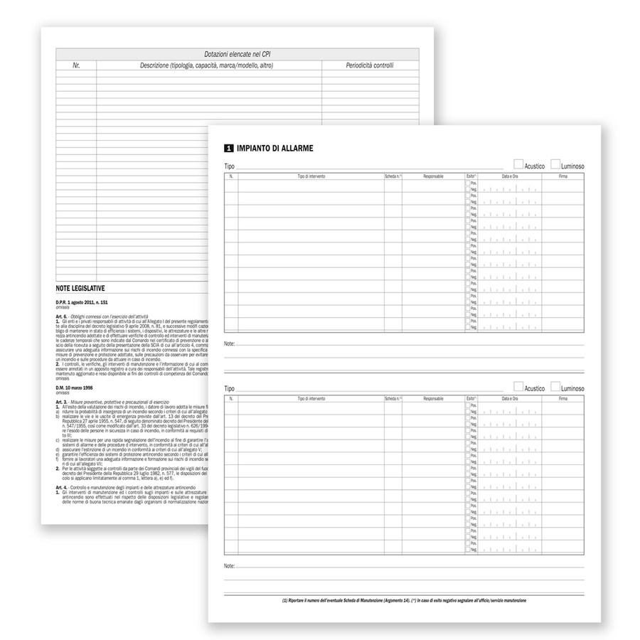 Registro SICUREZZA e CONTROLLI 626 FLEX