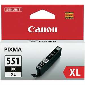 CANON Ink-Jet Nero N.551XL *6443B001* 7250/5450/5550 CLI-551XLBK