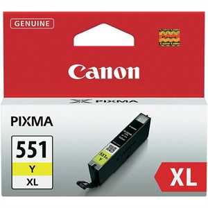 CANON Ink-Jet Giallo N.551XL *6446B001* 7250/5450/5550 CLI-551XLY
