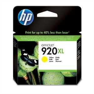 HP Ink-Jet Giallo N.920XL *CD974A* pg700 Officejet 6000 6500