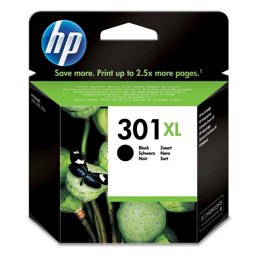 HP Ink-Jet Nero N.301XL *CH563E* pg480 1050- 2050