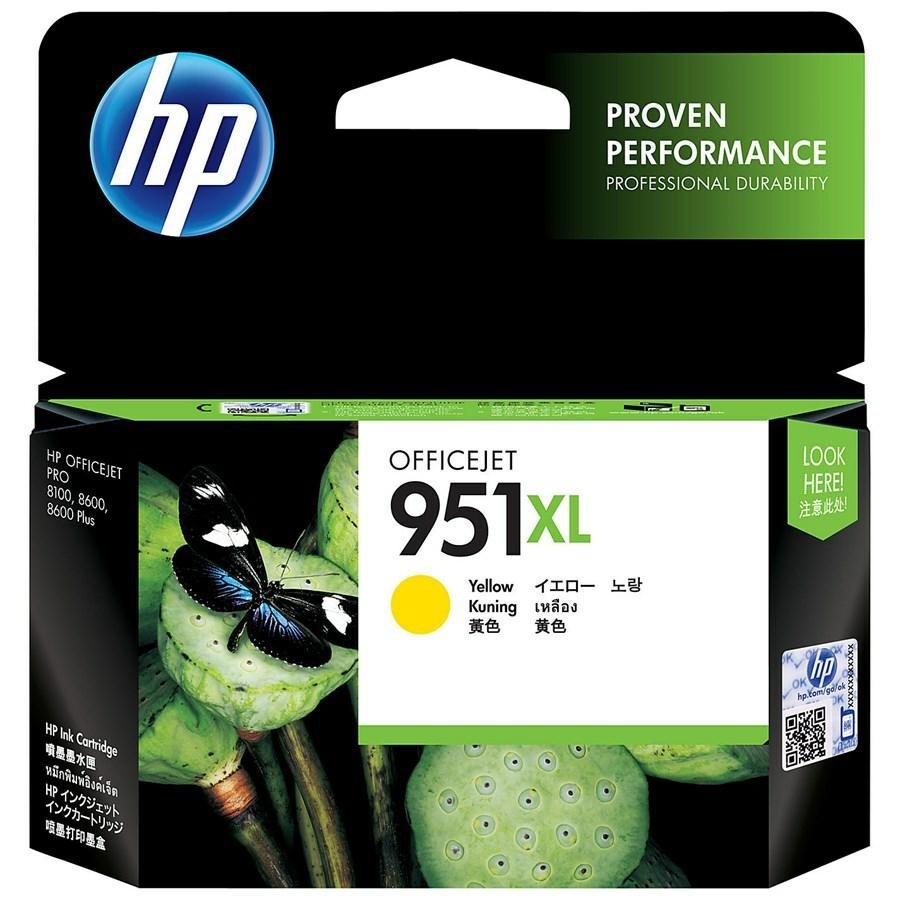 HP Ink-Jet Giallo N.951XL *CN048AE* pg1500 OfficeJet Pro 8100 8600