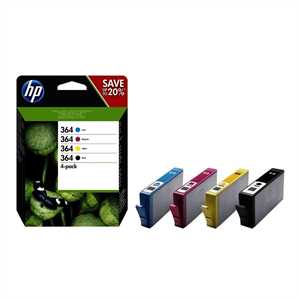 HP Ink-Jet Pack N.364 *N9J73AE* N+C+M+Y C6380 5460 *J3M82AE**SD534E*