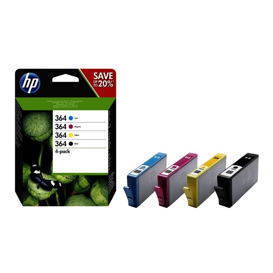HP Ink-Jet Pack N.364 *N9J73AE* N+C+M+Y C6380 5460 *J3M82AE**SD534E*