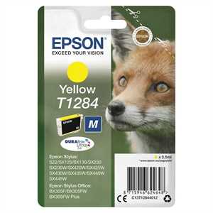EPSON Ink-Jet Giallo T1284 *T128440* -M- S22/X440W/230/430/435/BX305