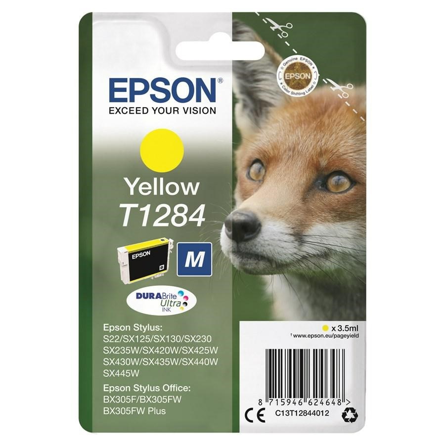 EPSON Ink-Jet Giallo T1284 *T128440* -M- S22/X440W/230/430/435/BX305