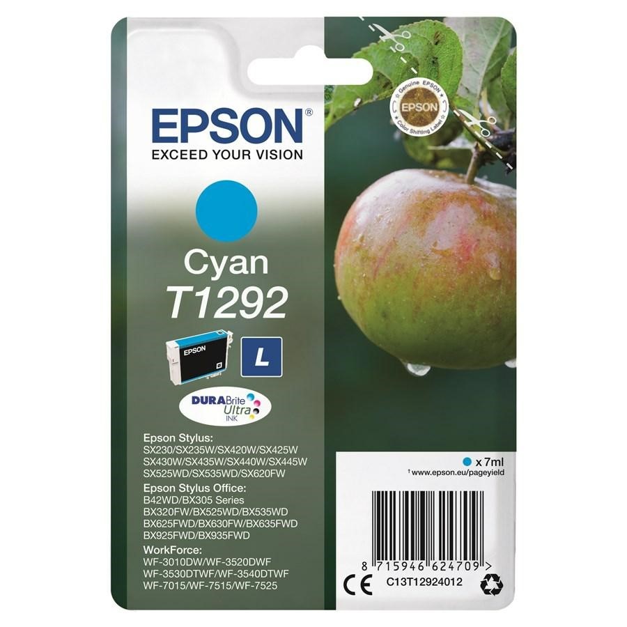 EPSON Ink-Jet Ciano T1292 *T129240* -L- BX320FW/SX420W ml7