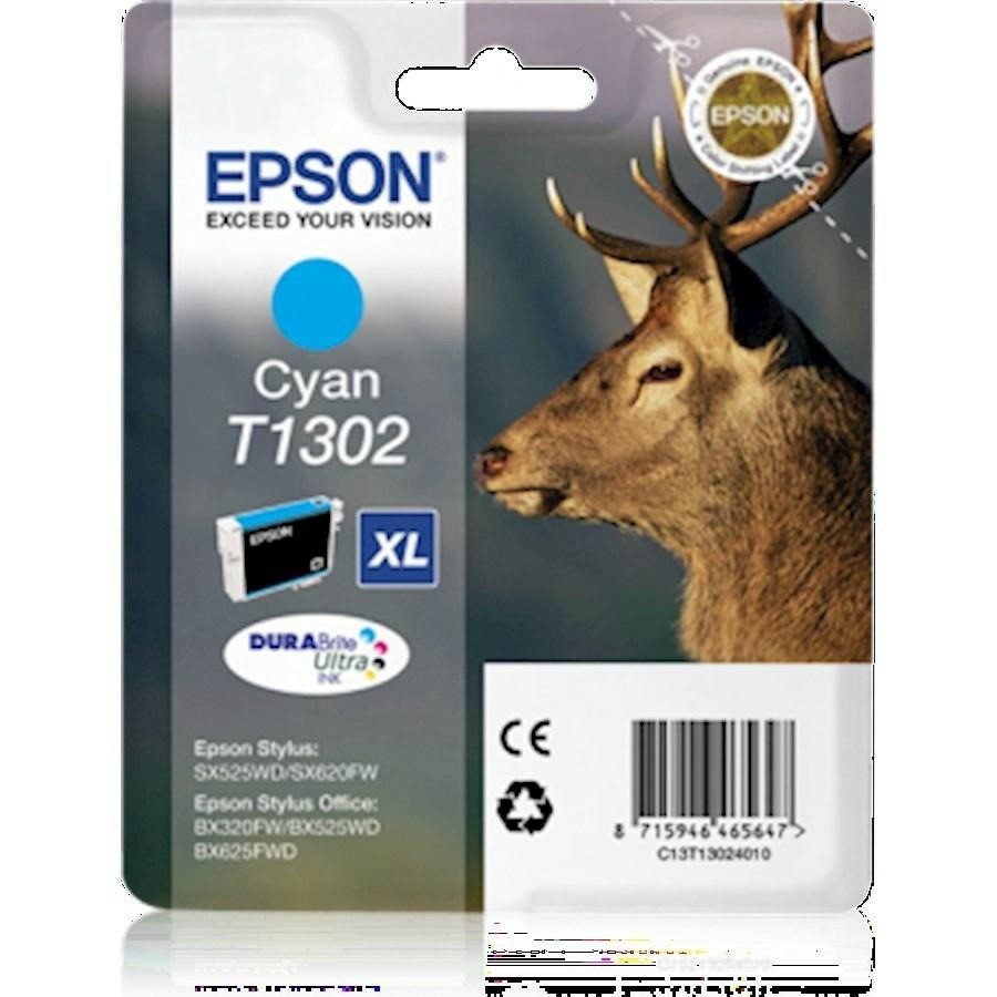 EPSON Ink-Jet Ciano T1302 *T130240* -XL- BX625/525/SX525/620