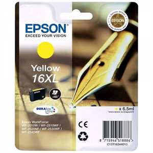 EPSON Ink-Jet Giallo N.16XL*T163440* WF2510/2530/2010/2540