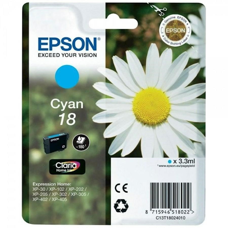 EPSON Ink-Jet Ciano N.18L *T180240* XP-402/405/305