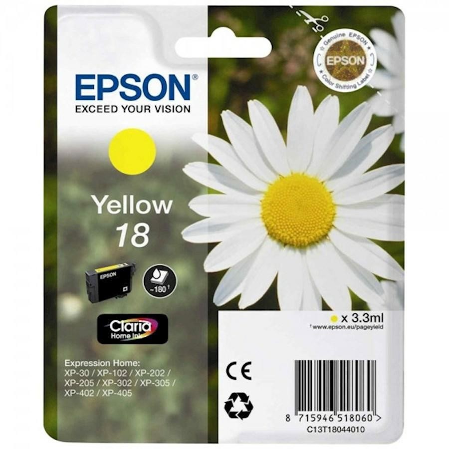 EPSON Ink-Jet Giallo N.18L *T180440* XP-402/405/305