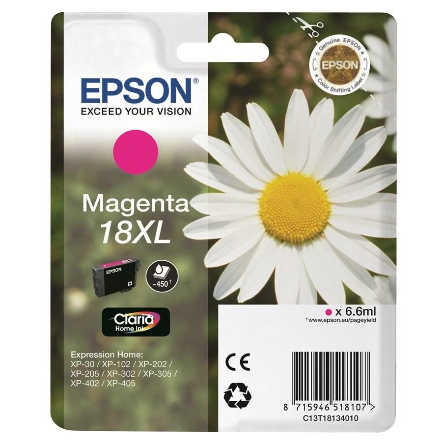 EPSON Ink-Jet Magenta N.18XL *T181340* XP-402/405/305