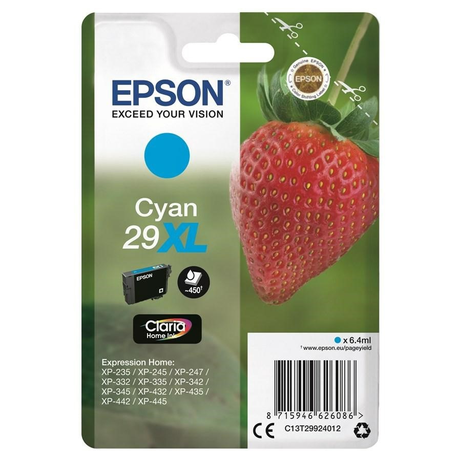 EPSON Ink-Jet Ciano T2992 *T29924010* N.29XL XP235/332/335/432/435