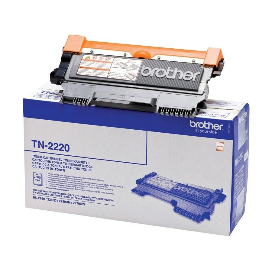 BROTHER Toner Nero *TN-2220* DCP7060/HL2240/MFC7360 pg2600 ALTA CAP.