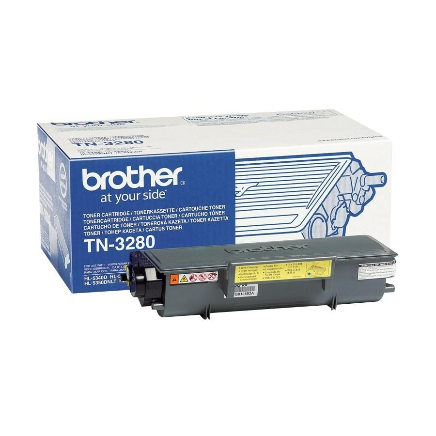 BROTHER Toner Nero *TN-3280* DCP8070/HL5340/5380/MFC8370/8890 pg8000