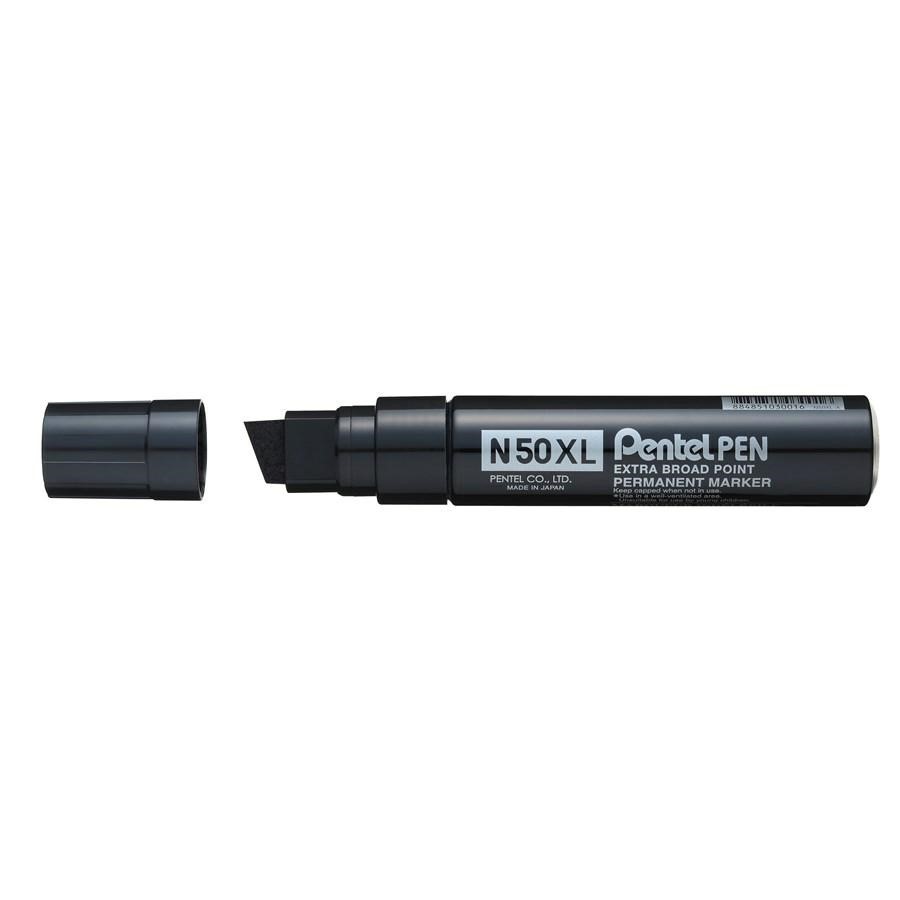 Marker PENTEL PEN N50 XL NERO PUNTA A SCALPELLO