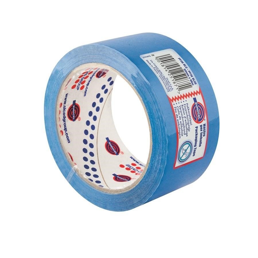 NASTRO IMBALLO PP mm50x66mt Blu