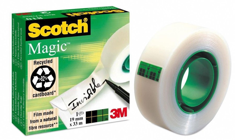 NASTRO ADESIVO 19x33 MAGIC 810 SCOTCH 3M