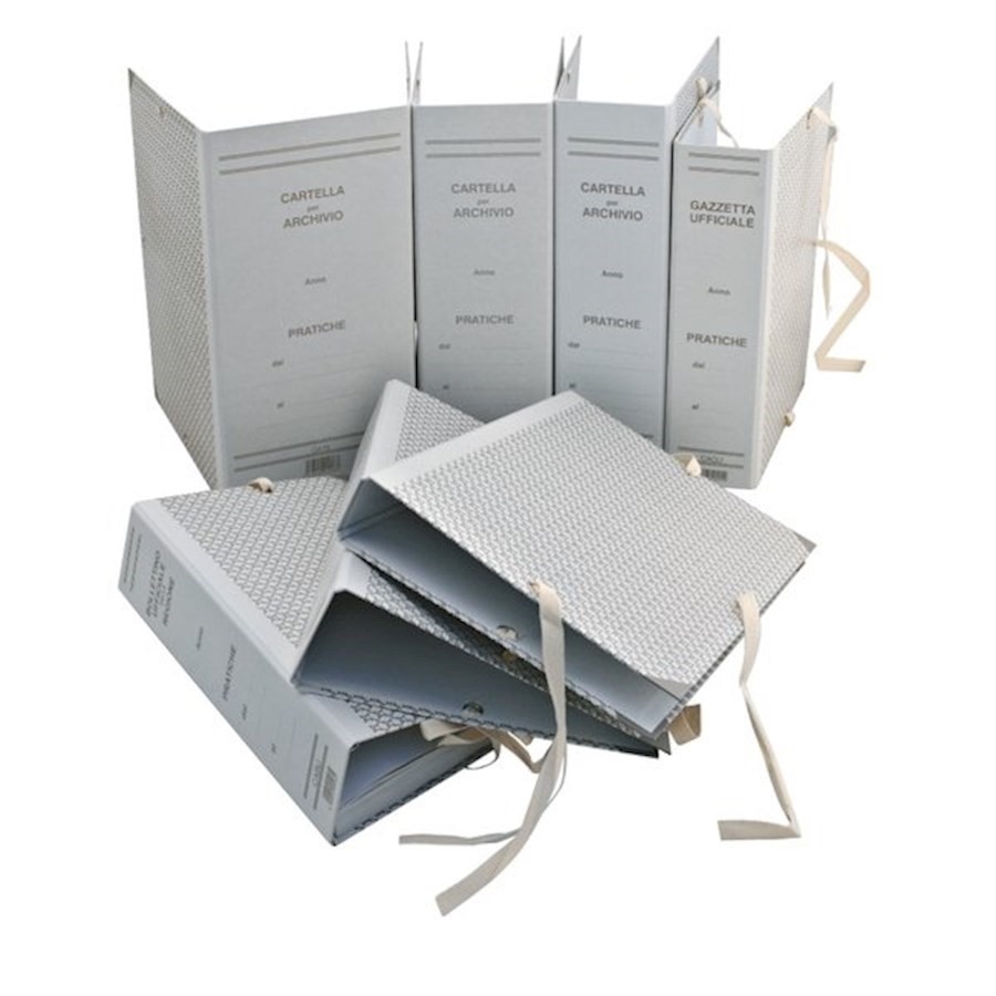 CARTELLA  ARCHIVIO cm35x25 dorso12   con lacci